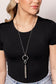 Paparazzi ♥ Tassel Tune - White ♥ Necklace
