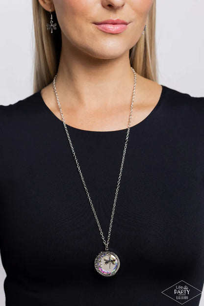 Paparazzi ♥ WHIMSY Beneath My Wings - Multi ♥ Necklace