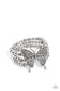 Paparazzi ♥ First WINGS First - White ♥ Bracelet