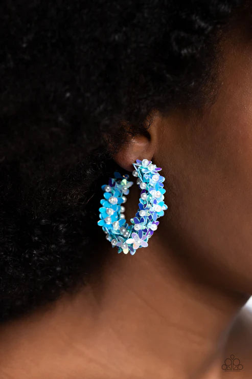 Paparazzi ♥ Fairy Fantasia - Blue ♥ Earrings