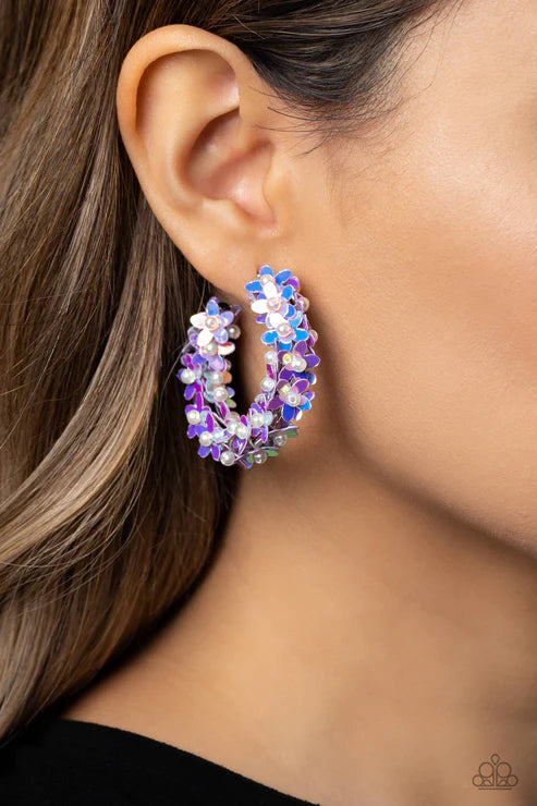 Paparazzi ♥ Fairy Fantasia - Purple ♥ Earrings