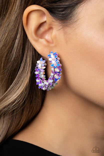 Paparazzi ♥ Fairy Fantasia - Purple ♥ Earrings