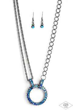 Paparazzi ♥ Razzle Dazzle - Blue ♥ Necklace