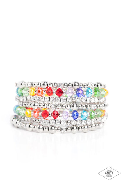 Paparazzi ♥ ICE Knowing You - Multi ♥ Bracelet