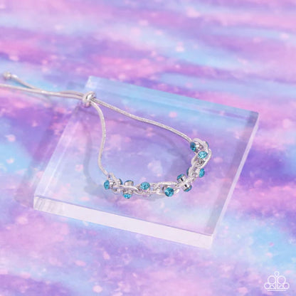 Paparazzi ♥ Intertwined Illusion - Blue ♥ Bracelet