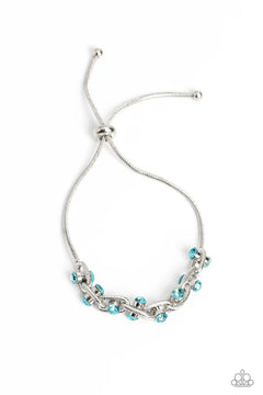 Paparazzi ♥ Intertwined Illusion - Blue ♥ Bracelet