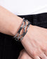 Paparazzi ♥ Cross Country - Black ♥ Bracelet