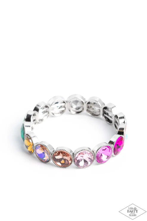Paparazzi ♥ Number One Knockout - Multi ♥ Bracelet