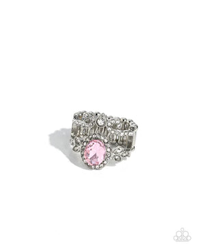Paparazzi ♥ Parisian Pinnacle - Pink ♥ Ring