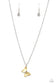 Paparazzi ♥ Butterfly Lullaby - Yellow ♥ Necklace