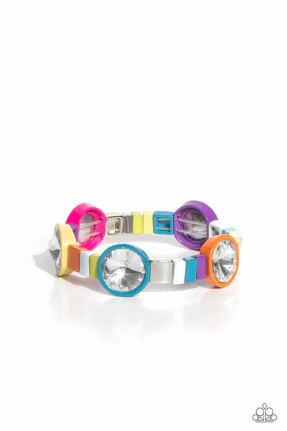Paparazzi ♥ Multicolored Madness - Multi ♥ Bracelet