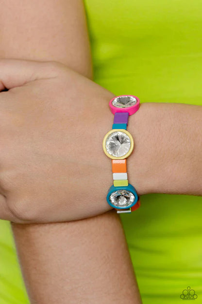 Paparazzi ♥ Multicolored Madness - Multi ♥ Bracelet