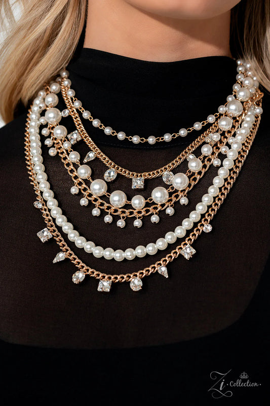 Paparazzi ♥ Aristocratic - Gold ♥ Zi Collection Piece
