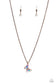 Paparazzi ♥ Butterfly Lullaby - Copper ♥ Necklace