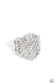 Paparazzi ♥ Glistening Gentry - Silver ♥ Ring