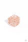 Paparazzi ♥ Glistening Gentry - Rose Gold ♥ Ring