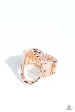 Paparazzi ♥ Greek Garden - Rose Gold ♥ Ring