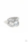 Paparazzi ♥ Bow Chicka Bow Wow - White ♥ Ring
