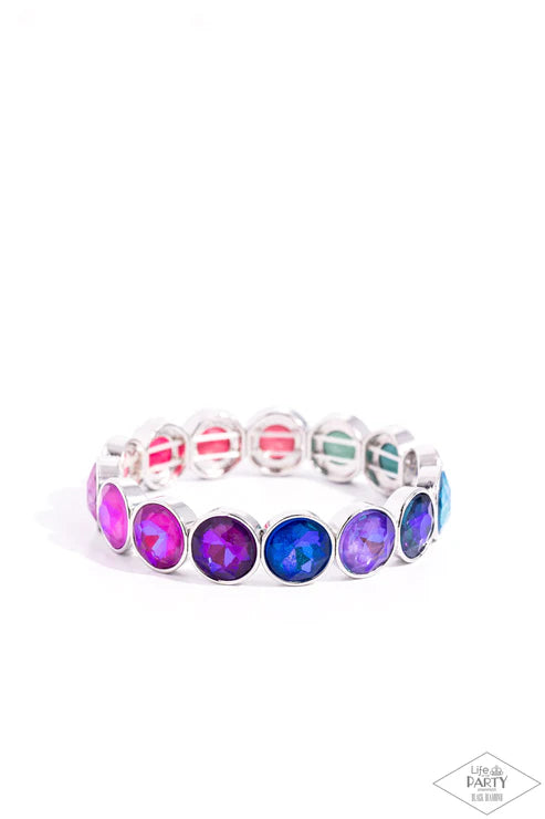 Paparazzi ♥ Radiant on Repeat - Multi ♥ Bracelet