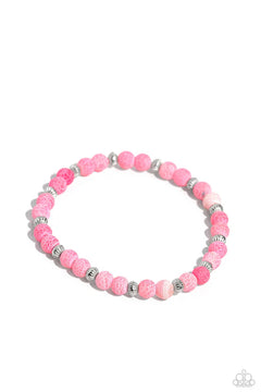 Paparazzi ♥ Ethereally Earthy - Pink ♥ Bracelet