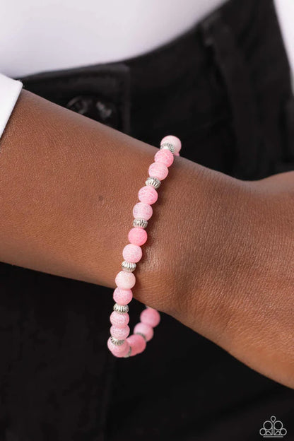 Paparazzi ♥ Ethereally Earthy - Pink ♥ Bracelet