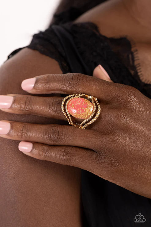 Paparazzi ♥ Noble Nebula - Pink ♥ Ring