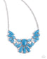 Paparazzi ♥ Dazzling Diadem - Blue ♥ Necklace