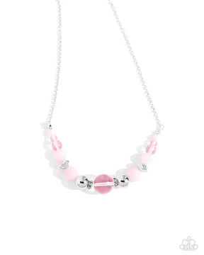 Paparazzi ♥ Disco Date - Pink ♥ Necklace