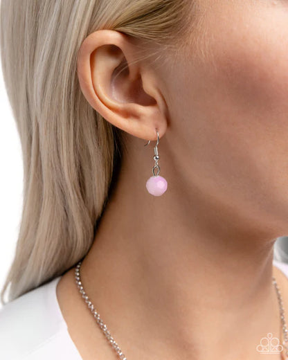 Paparazzi ♥ Disco Date - Pink ♥ Necklace