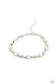 Paparazzi ♥ Particularly Pronged - White ♥ Bracelet