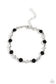Paparazzi ♥ Particularly Pronged - Black ♥ Bracelet