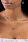 Paparazzi ♥ Butterfly Beacon - Rose Gold ♥ Necklace
