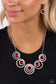 Paparazzi ♥ Dramatic Darling - Red ♥ Necklace