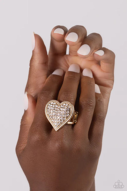 Paparazzi ♥ Sweet Serendipity - Gold ♥ Ring