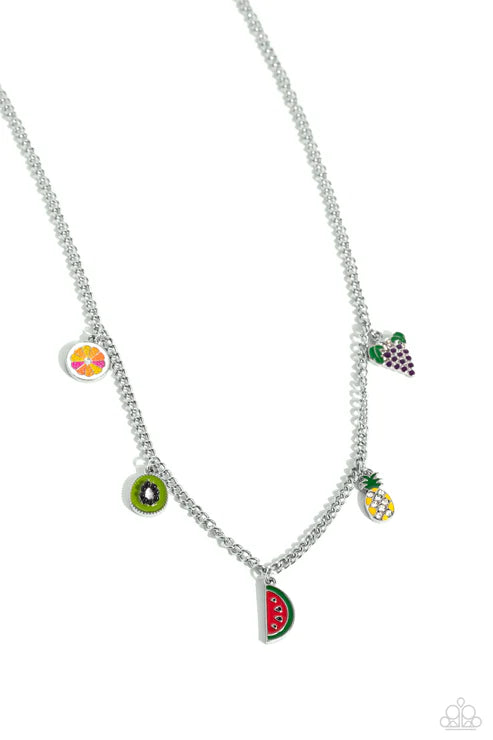 Paparazzi ♥ Fruity Flair - Multi ♥ Necklace
