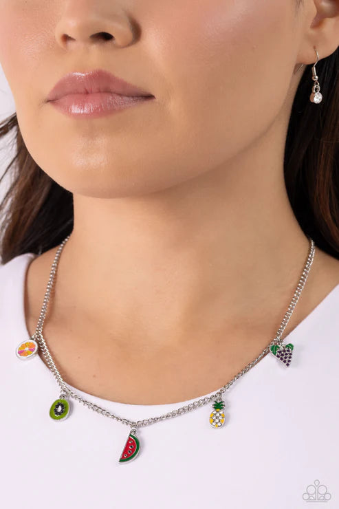 Paparazzi ♥ Fruity Flair - Multi ♥ Necklace