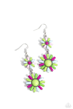 Paparazzi ♥ SUN Wild - Multi ♥ Earrings