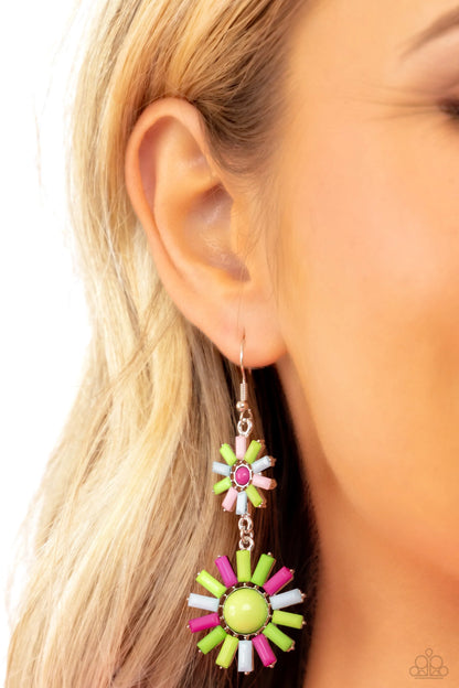 Paparazzi ♥ SUN Wild - Multi ♥ Earrings