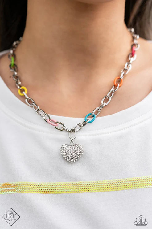 Paparazzi ♥ Colorful Candidate - Multi ♥ Necklace