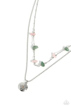 Paparazzi ♥ Sense of Direction - Pink ♥ Necklace