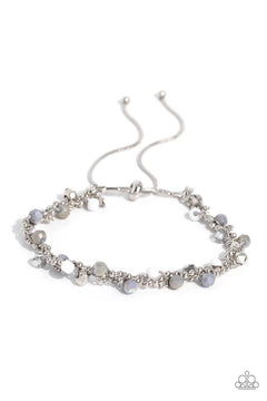 Paparazzi ♥ Show-Stopping Sass - Silver ♥ Bracelet