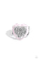 Paparazzi ♥ Hallmark Heart - Pink ♥ Ring