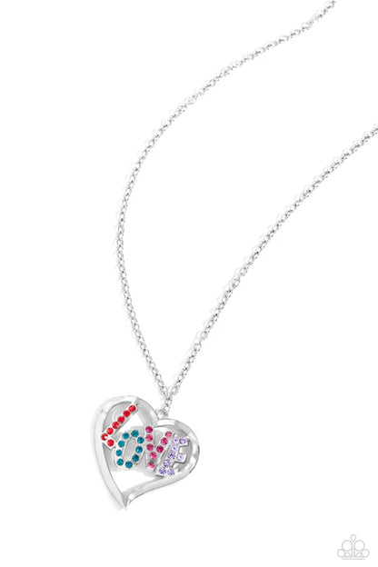 Paparazzi ♥ Loving Landmark - Red ♥ Necklace