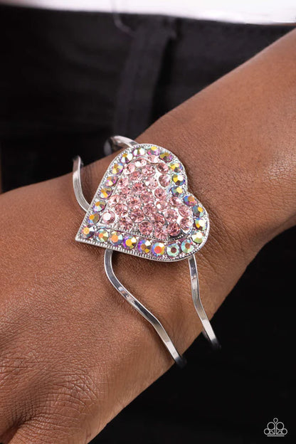 Paparazzi ♥ Flirtatious Finale - Pink ♥ Bracelet