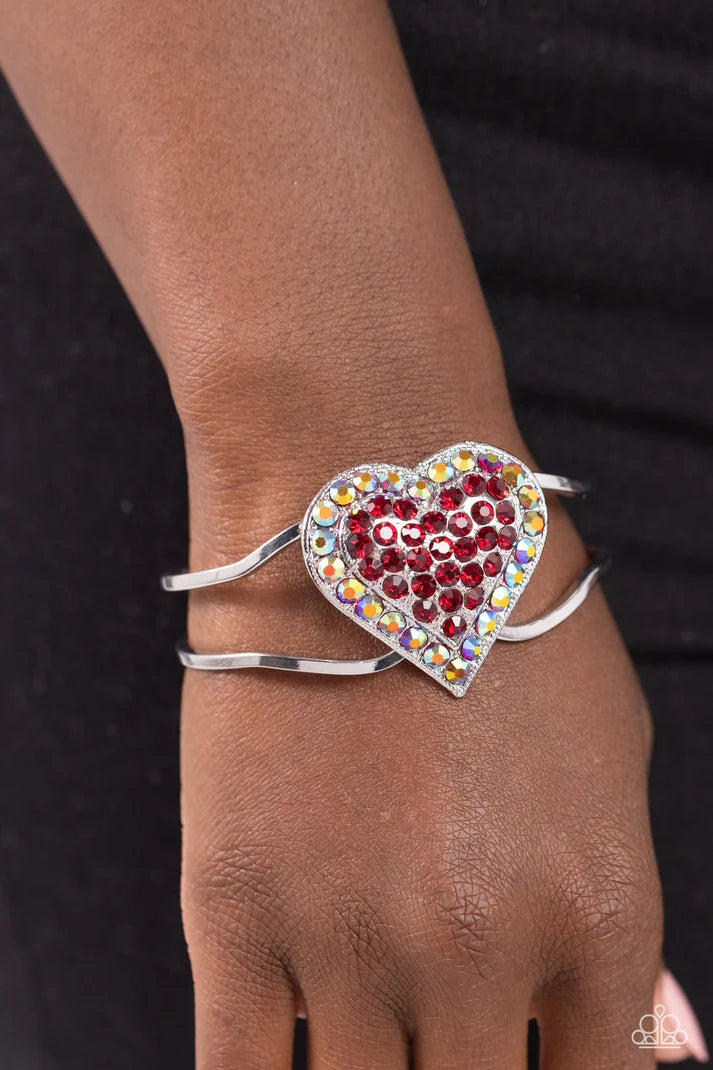 Paparazzi ♥ Flirtatious Finale - Red ♥ Bracelet