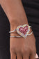 Paparazzi ♥ Flirtatious Finale - Red ♥ Bracelet