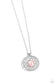 Paparazzi ♥ Wall Street Web - Pink ♥ Necklace