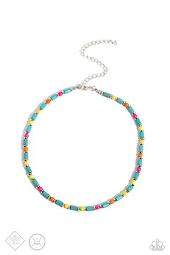 Paparazzi ♥ Arid Ambiance - Blue ♥ Necklace