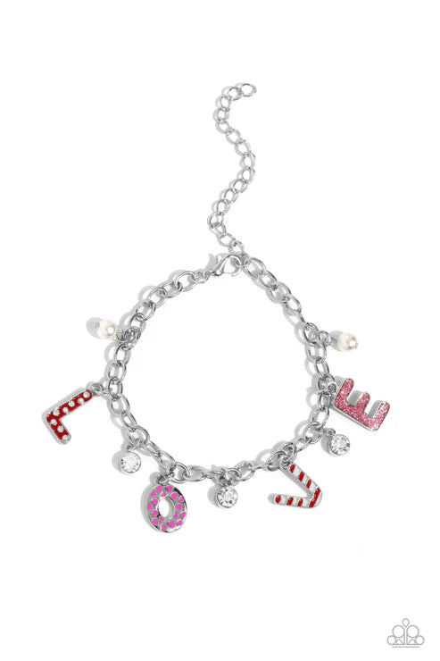 Paparazzi ♥ Lovestruck Leisure - Pink ♥ Bracelet