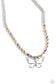 Paparazzi ♥ Vibrant Flutter - White ♥ Necklace